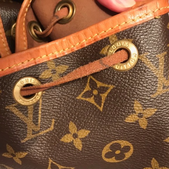 Louis Vuitton Petit Noe Drawstring Monogram Bag - Picture 8 of 14